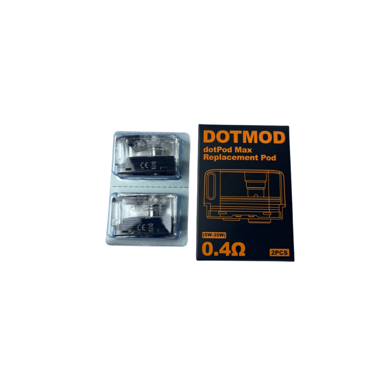 DOTMOD : DOTPOD MAX 60W POD / DOTPOD MAX CARTRIDGE / DOTPOD MAX TANK EMPTY