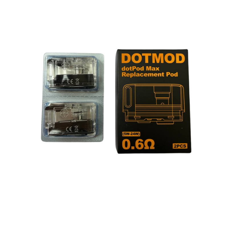 DOTMOD : DOTPOD MAX 60W POD / DOTPOD MAX CARTRIDGE / DOTPOD MAX TANK EMPTY