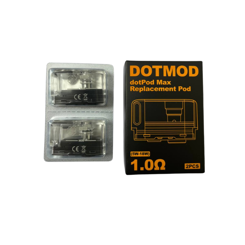 DOTMOD : DOTPOD MAX 60W POD / DOTPOD MAX CARTRIDGE / DOTPOD MAX TANK EMPTY