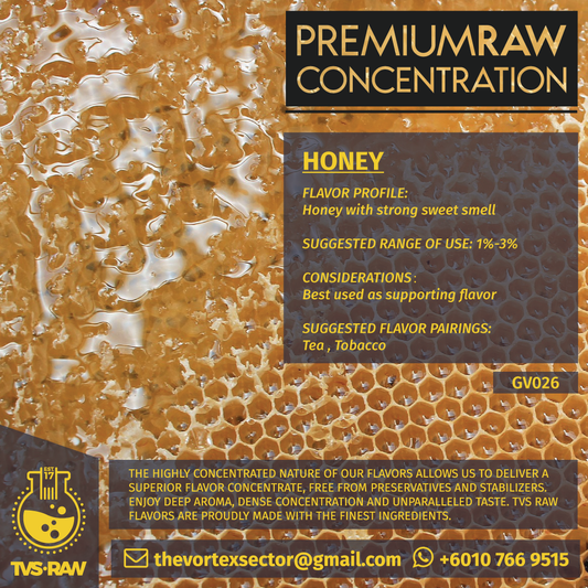 CONCENTRATE RAW : GV026 HONEY