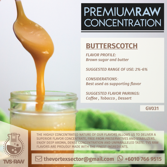 CONCENTRATE RAW : GV031 BUTTERSCOTCH