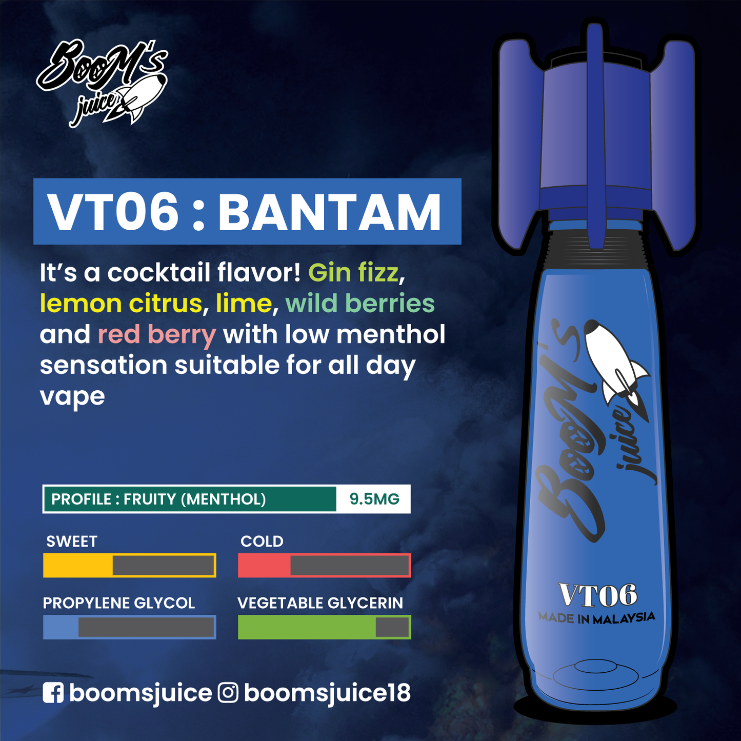 FBSE : BOOM’S JUICE HVPC MSIA EDITION 60