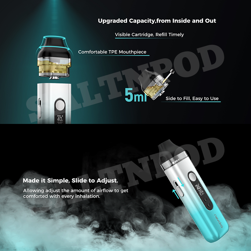 NEVOKS : FEELIN X 40W POD 1600 MAH FEELIN X CARTRIDGE