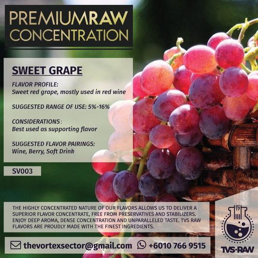 CONCENTRATE RAW : SV003 SWEET GRAPE