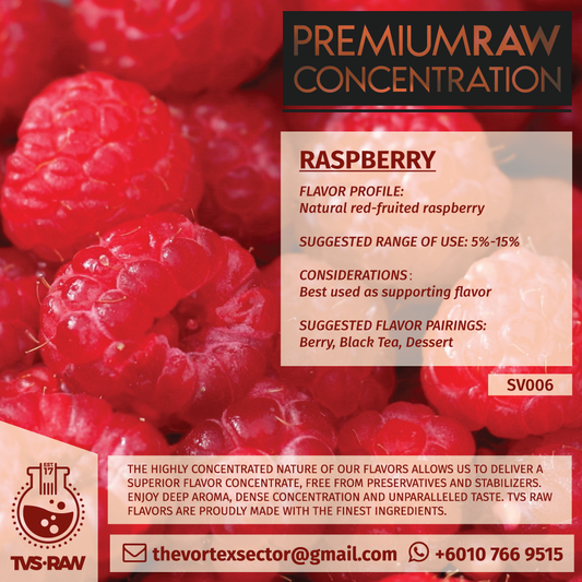 CONCENTRATE RAW : SV006 RASPBERRY