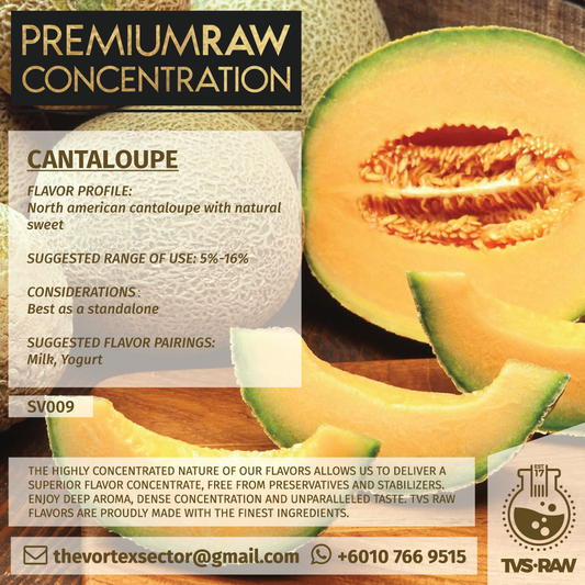 CONCENTRATE RAW : SV009 CANTALOUPE