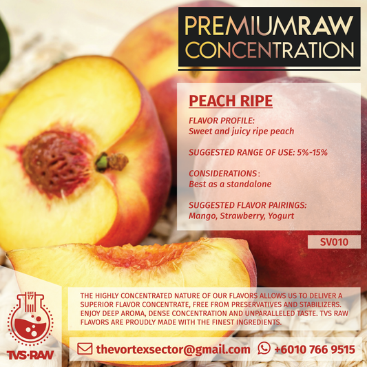 CONCENTRATE RAW : SV010 PEACH RIPE