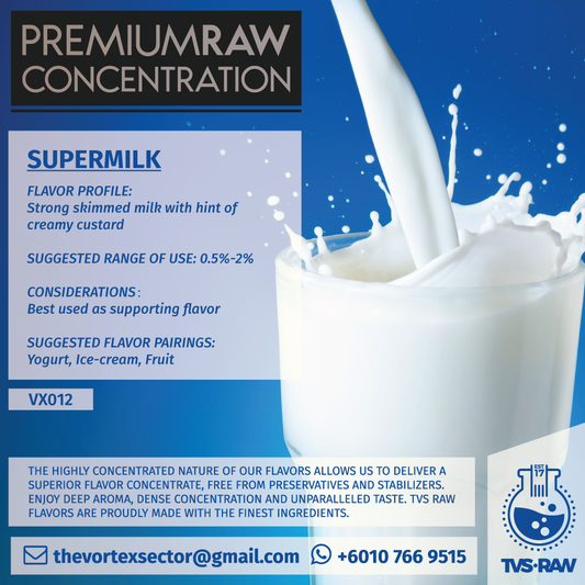 CONCENTRATE RAW : VX012 SUPERMILK