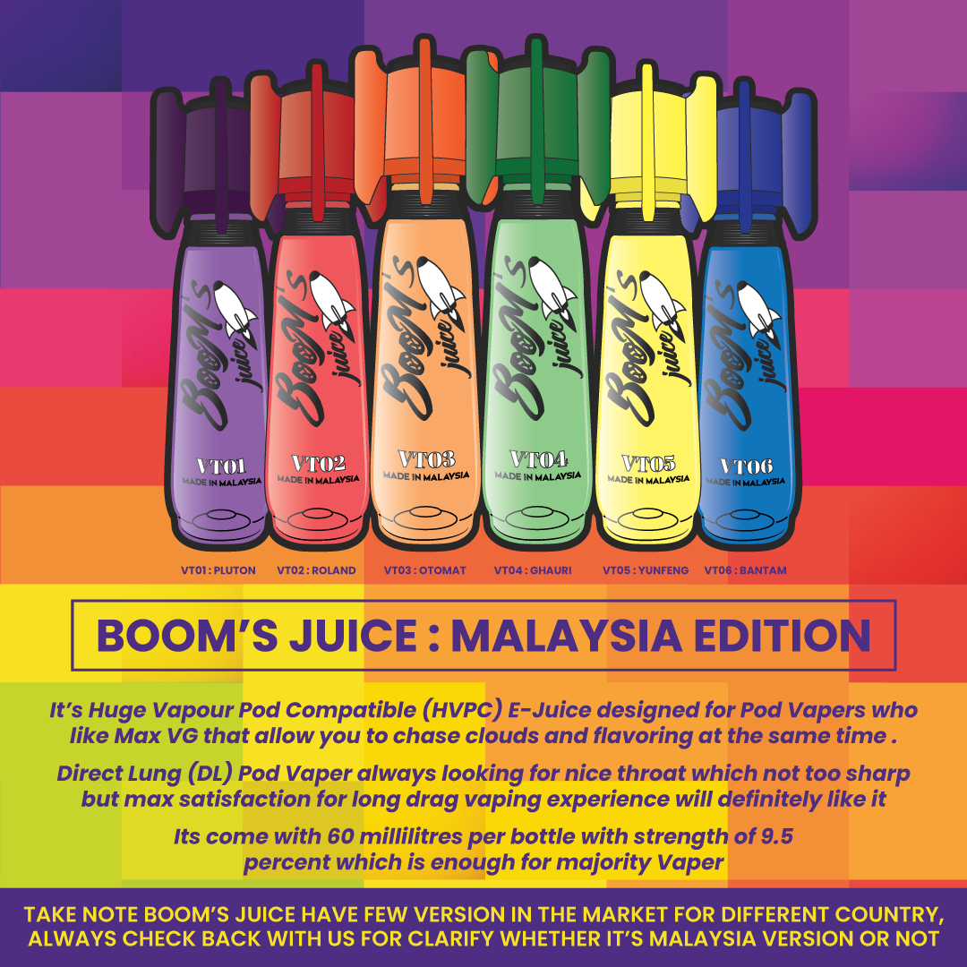 FBSE : BOOM’S JUICE HVPC MSIA EDITION 60