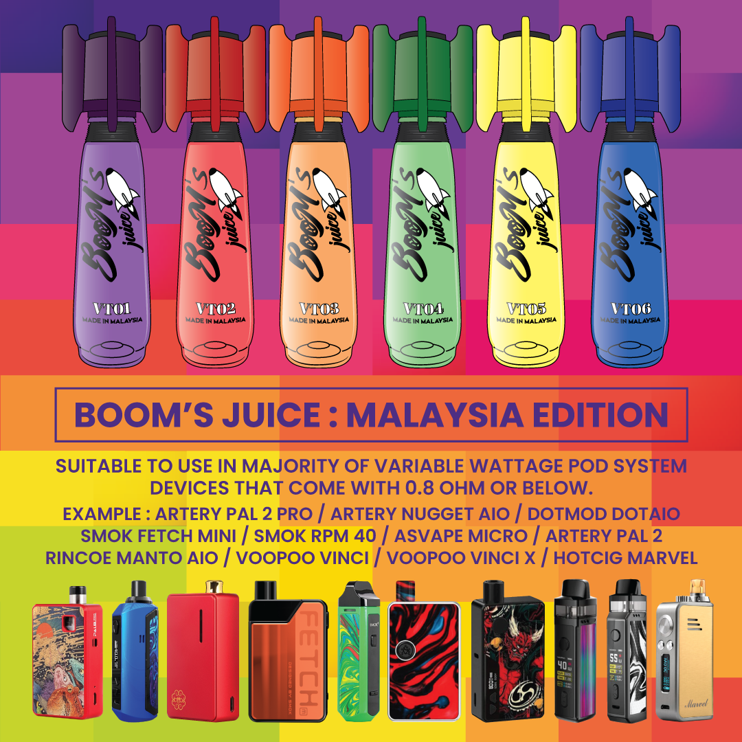 FBSE : BOOM’S JUICE HVPC MSIA EDITION 60