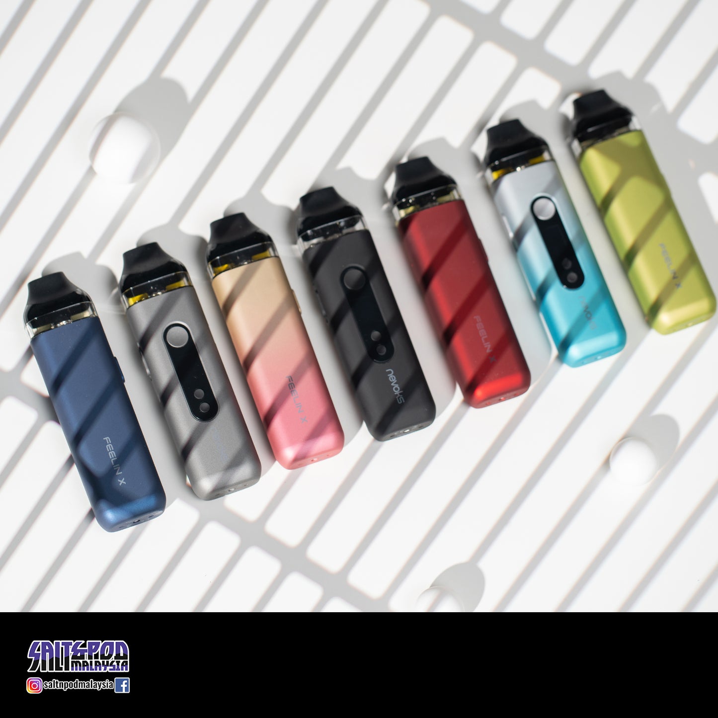 NEVOKS : FEELIN X 40W POD 1600 MAH FEELIN X CARTRIDGE